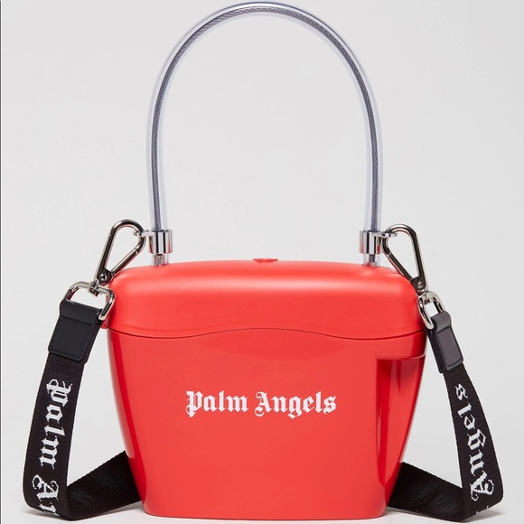 Palm Angels Red Shoulder Bag - Picture 1 of 5
